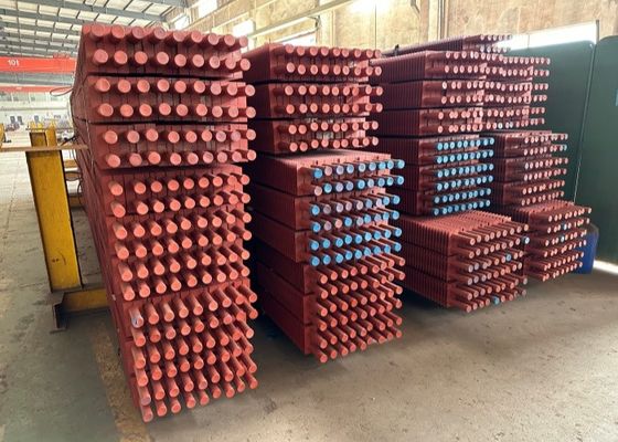 Hoge-efficiëntie boiler fin tube warmtewisselaar Aluminium fined tubes