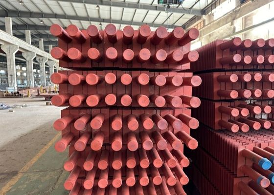Aluminiumbuizen met vinnen van koperen legering met een diepte van 0,5-3 mm