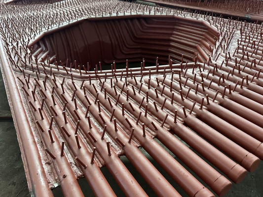 Afmetingen van de buizen 38.1*3.2 Boiler Membrane Wall Construction High Performance