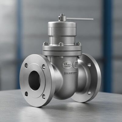 CE- en PED-gecertificeerde ASME-sectie I-compliant, volboren ketelveiligheidssluiting met flenzen