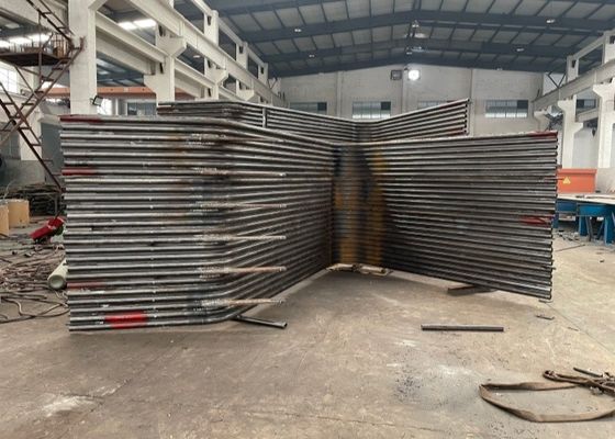 ASME Energiebesparende ketel membraanwand waterwand panelen in ketel