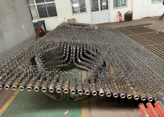 Brandbestendig ketel membraanwand van klasse A met onderwater booglassen techniek