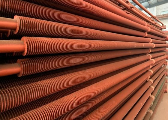 Aluminium 1060 Spiral Fin Tube Warmteoverdrachtbuizen corrosiebestendig