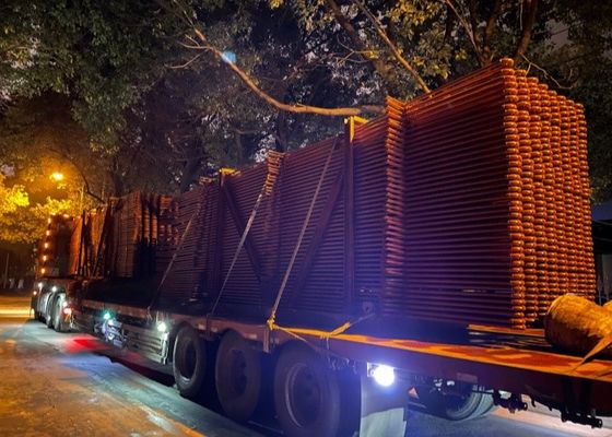 Warmtewisselaars Serpentine tube Corten staal ND staal 09CrCuSb