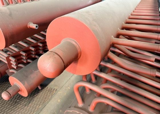 Waterbuisstoomverwarmer in ketel voor thermische energiecentrales