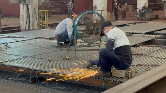 ISO/ASME/SGS-standaard Lasmembraan Wandketelonderdelen Waterwandpanelen