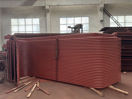 Membraanpaneel in ketel gespeld laswaterwandpanelen ketel reserveonderdelen