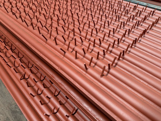 Optimale waterwarmteverdeling Buizenketel Membraan Muurconstructie Schilderkunst